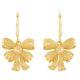 Fun! Vintage Inspired Bow Earrings 14kt Yellow Or White Gold Or Sterling Silver