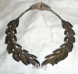 HILARIO LOPEZ TaxcoHLVintageSterling Silver Set Necklace Bracelet Earrings