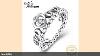 Jewelrypalace Vintage Princess Crown Cz Ring 925 Sterling Silver Rings