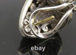 LAGOS HARDY BIXBY 925 Silver & 14K GOLD Vintage 3 Pcs Single Earrings- EG11243