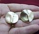 Lapponia Sterling Silver Clip Earrings Finland Vintage Won't Tarnish, Modern New