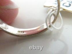 Lot of 17 Vintage Sterling Silver 925 Gemstone Rings Necklace Bracelet Jewelry