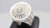 Mens 14k Solid White Gold Diamond Pinky Ring 14 78 Ctw