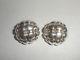 Rare Vintage Tiffany & Co. Sterling Silver Clip On Earrings