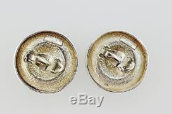 Rare Vintage Tiffany & Co Sterling Silver Clip-on Earrings