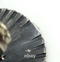 Retired Vintage Mignon Faget Sterling Silver 925 Scallop Shell Clip On Earrings