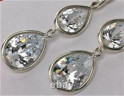 Royal Vintage Sterling Silver 925 Fashion Women's Earrings 18.32 gr