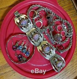 Silver Jewelry Lot Vintage Sterling 925 Taxco Italy Rings Earrings mix Lot