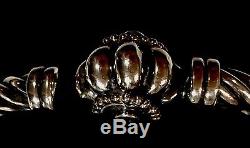 Sterling Silver 14k Onyx Bracelet Earring Set Vintage Flli Menegatti