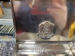 Sterling Silver Jewelry Authentic Chest Vintage Rare Plata 925 Classic