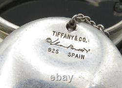 TIFFANY & CO. 925 Sterling Silver Vintage Shiny Lot Single Earrings EG11382