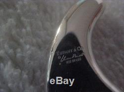 Tiffany & Co. Elsa Peretti Vintage Large Comma Earrings In Sterling Silver