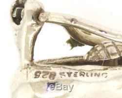 Tiffany & Co. Elsa Peretti Sterling silver vintage clip-on earrings