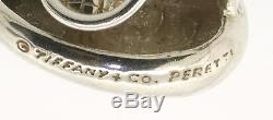 Tiffany & Co. Elsa Peretti Sterling silver vintage clip-on earrings