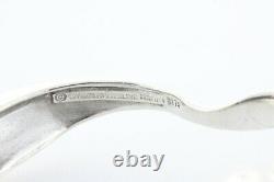 Tiffany & Co. Elsa Peretti Vintage Modernist Sterling Silver Ear Cuff Earrings