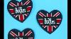 Uk Flag Heart Embroidered Iron On Patch Cheap Place Patches Wholesalesarong Com
