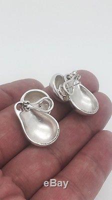 VINTAGE ANGELA CUMMINGS the year 1991 Sterling silver earrings
