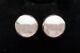 Vintage 1960s Tiffany & Co Button Sterling Silver Leverback Earrings 19g