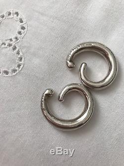 Vintage Georg Jensen Sterling Silver earrings Designed by Andreas Mikkelsen