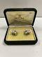 Vintage Mikimoto Sterling Silver Screw Clip On Pearl Earring With Original Box