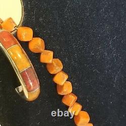 Vintage NWOT JAY KING DTR Sterling 925 Orange Coral Turquoise Earrings Necklace