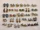 Vintage Rhinestone Earrings Lot Clip On Sterling Costume 28 Pairs Weiss Vogue