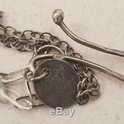 Vintage Sterling 925 LOT Rings, Pair Earrings 1 Amethyst Bracelet 4 Necklaces Lot