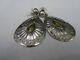 Vintage Sterling Silver Dangling Pierced Earrings