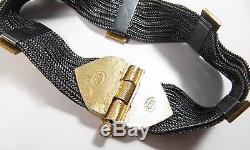 Vintage Sterling Silver Designer Anatoli Byzantine Style Bracelet & Earrings Set