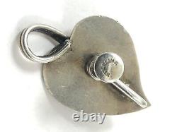 Vintage Sterling Silver George Jensen Leaf Earrings USA 1460-RX