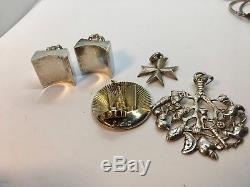 Vintage Sterling Silver Jewelry LOT Rings Earrings 189g Keep Resell Scrap