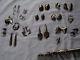 Vintage Sterling Silver Jewelry Lot- Mexico/taxco/925/earrings/rings-235 Grams