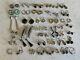 Vintage Sterling Silver Lot Of 39 Pairs Of Earring And 2 Rings