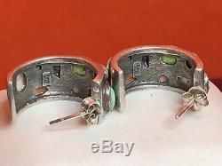 Vintage Sterling Silver Southwestern Native American Ring Earrings Bracelet
