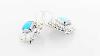 Vintage Style Earring Sterling Silver 925 With Opal Stone Handmade Silver