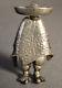 Vintage Taxco Mexico Sterling Silver Pair Sombrero Earrings And Pin/brooch 10 Gr
