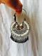 Vtg Oaxacan Filigree & Pearl Earrings Hoop Sterling Silver Mexico Frida Kahlo
